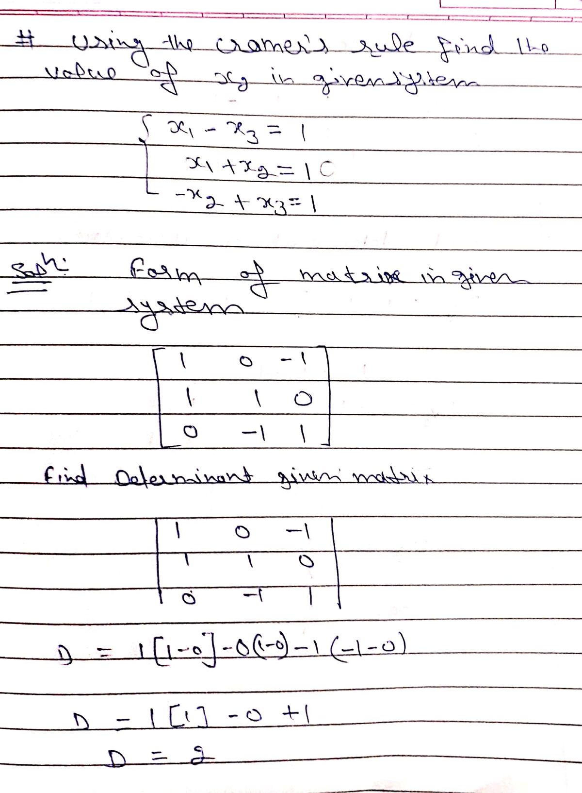 Algebra homework question answer, step 1, image 1